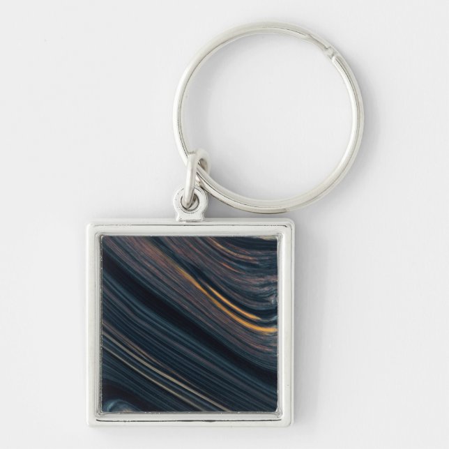 Llavero Obsidiana Mahogany Goldsheen (Frente)