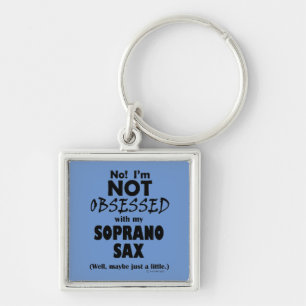 Llavero Obssed Soprano Sax