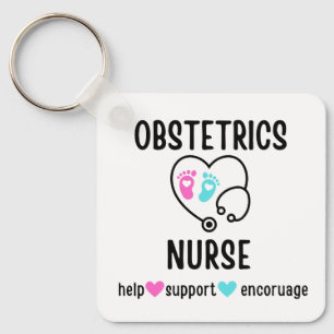 Llavero Obstetricia de regalo de enfermería Enfermería obs
