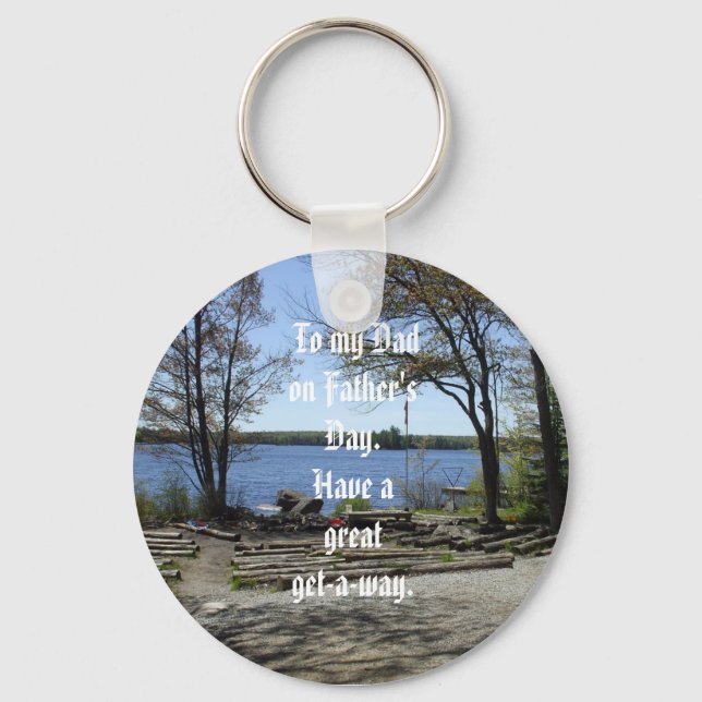 Llavero Obtención de sentido del Día del Padre (Anverso)