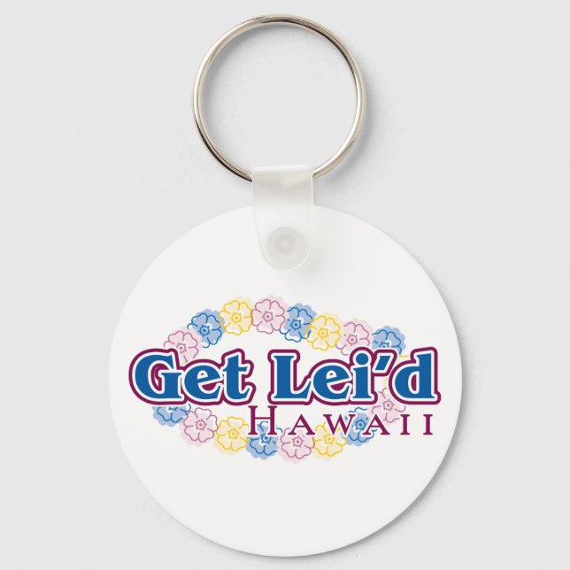 Llavero Obtener lei-d - Hawaii (Anverso)