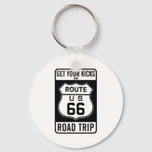 Llavero Obtener sus puntas en la ruta 66