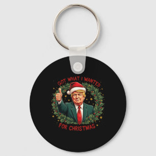 Llavero Obtuve Lo Que Quería Para Los Navidades Trump 2024