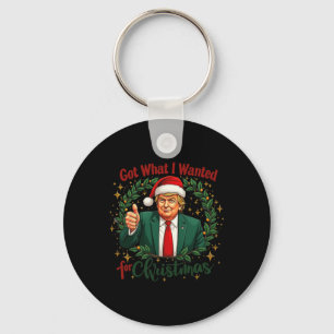 Llavero Obtuve Lo Que Quería Para Los Navidades Trump 2024