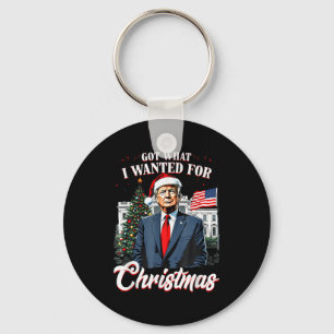 Llavero Obtuve Lo Que Quería Para Los Navidades Trump 2024