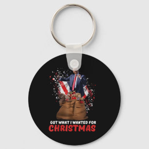Llavero Obtuve Lo Que Quería Para Los Navidades - Trump Ga