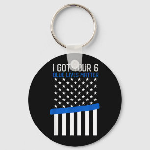 Llavero Obtuvo 6 Bandera de Aplicación de la Ley Policía L