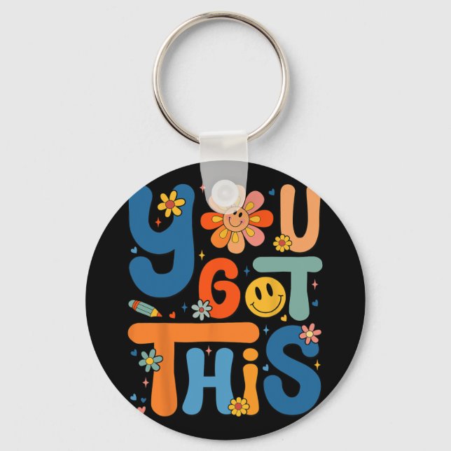 Llavero Obtuvo Este Día De Prueba Maestra Motivadora Groov (Anverso)