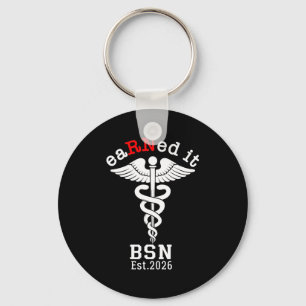 Llavero Obtuvo rn bsn est. 2026 - graduada de enfermería
