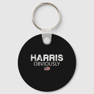 Llavero Obviamente, La Bandera Estadounidense Kamala Harri