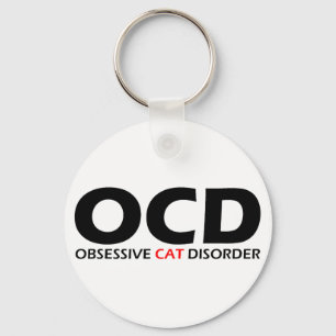 Llavero OCD - Trastorno obsesivo del gato