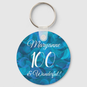 Llavero Ocean Blue 100 y la maravillosa fiesta de cumpleañ