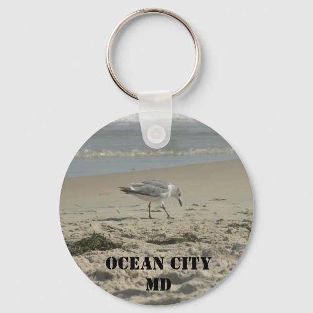 Llavero Ocean City, MD Keychain (Anverso)