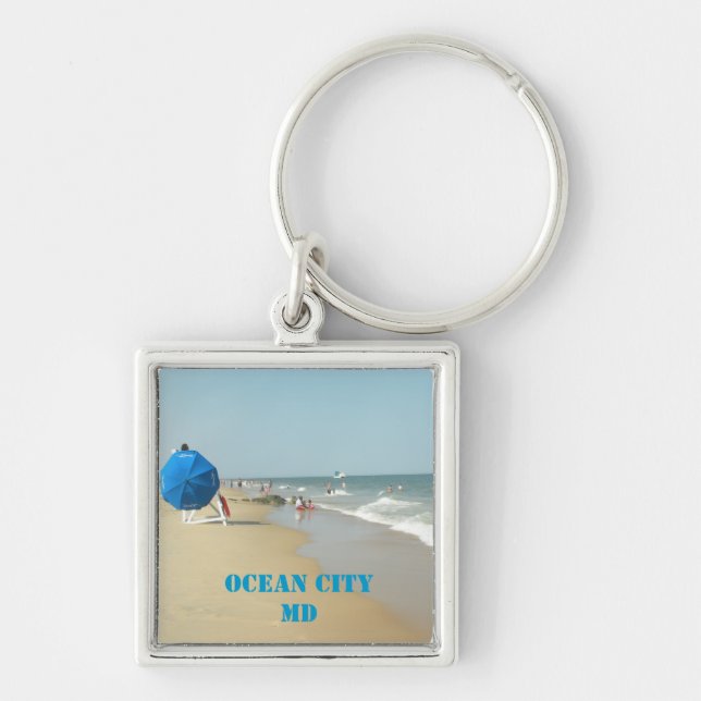 Llavero Ocean City, MD Keychain (Frente)