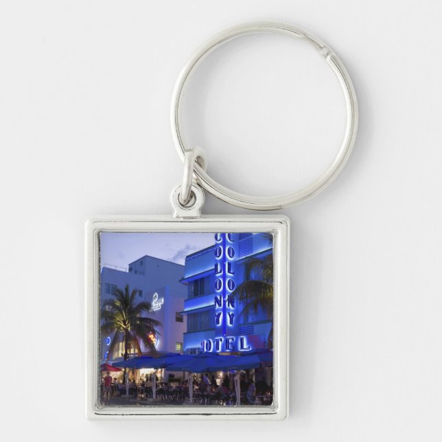 Llavero Ocean Drive, South Beach, Miami Beach, 2 (Frente)
