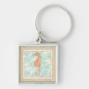 Llavero Ocean Naranja Seahorse