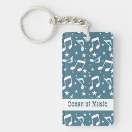 Llavero Ocean of Music patterned
