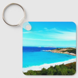 Llavero Ocean Print Key Ring