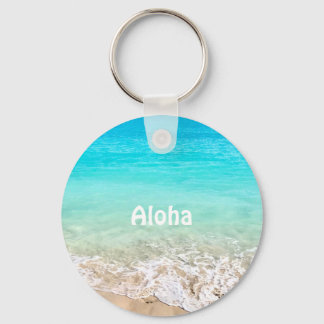 Llavero Océano hawaiano tropical Aloha