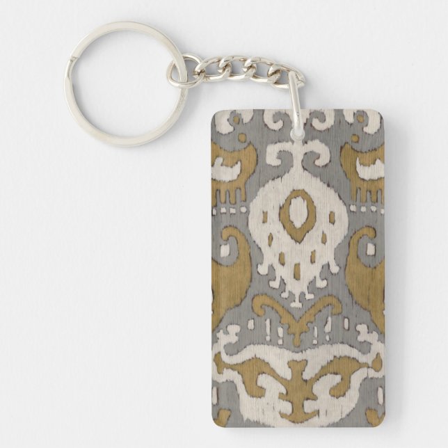 Llavero Ochre Ikat II (Frente)