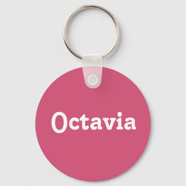 Llavero Octavia de la cadena de claves (Anverso)