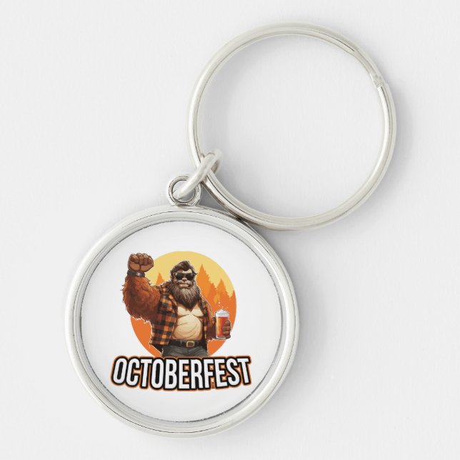 Llavero Octoberfest Pie Grande  (Frente)
