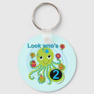 Llavero Octopus 2º cumpleaños camisetas y regalos de T