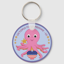 Octopus De Keychain Para Un EEUU Preemiso