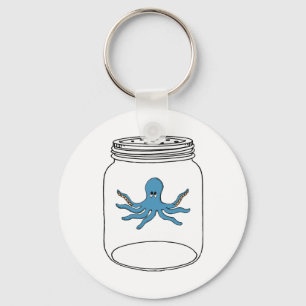 Llavero Octopus en un Jar