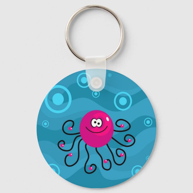 Llavero Octopus funky (Anverso)