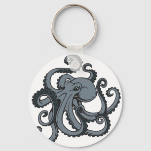 Llavero Octopus gris