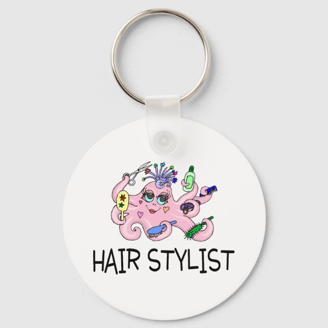 Llavero Octopus Hair Stylist (Anverso)