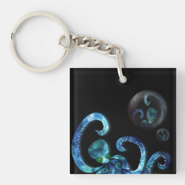Llavero Octopus introspectivo (Frente)