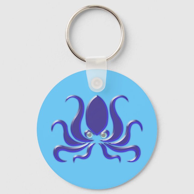 Llavero Octopus Oktopus pulpo kraken (Anverso)