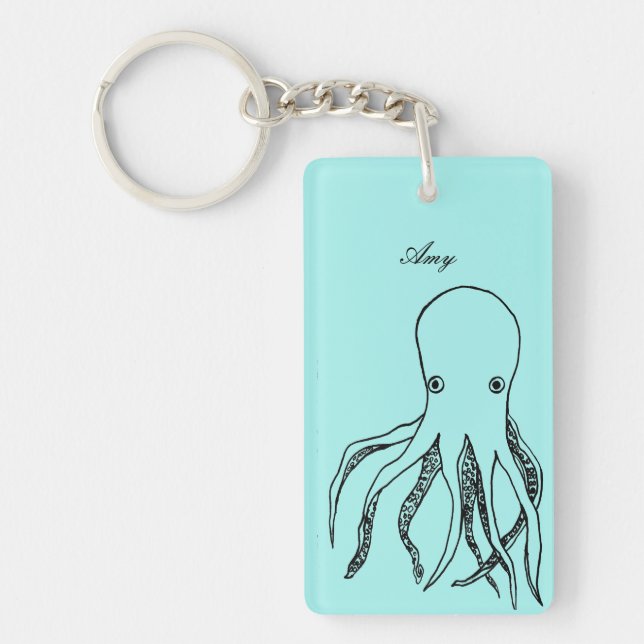 Llavero Octopus personalizado (Frente)