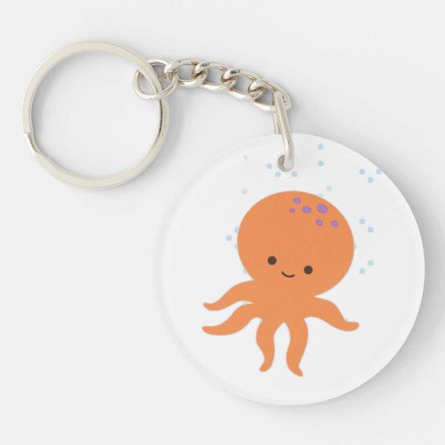Llavero Octopus Personalizado (Frente)