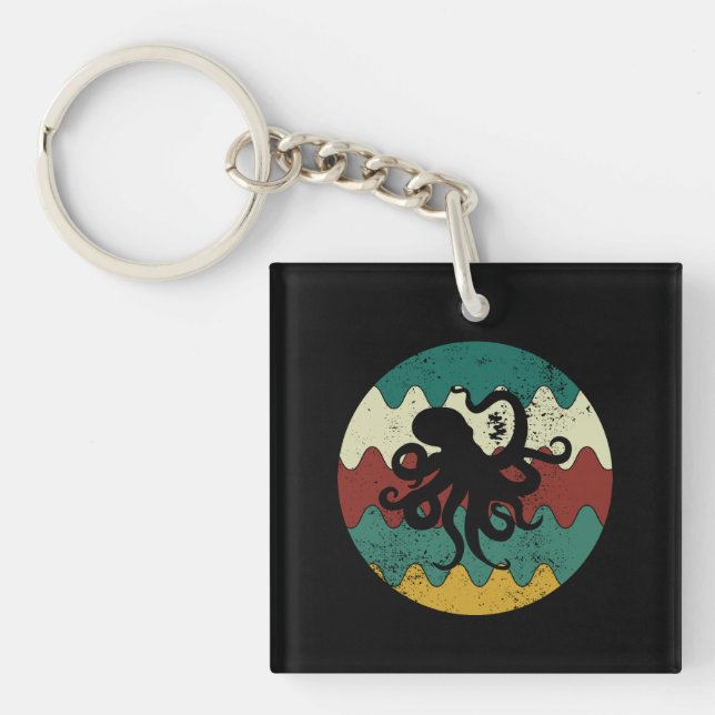 Llavero Octopus Retro (Frente)