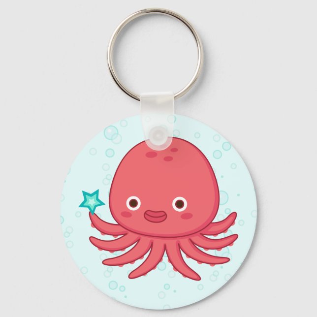 Llavero Octopus's Got Star (Anverso)