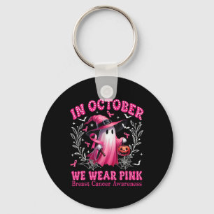 Llavero Octubre Nosotros Usamos Rosa Bruja Fantasma Cáncer