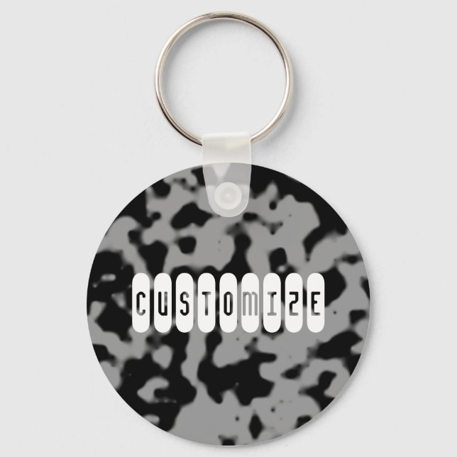 Llavero Ocultar vaca - Plantilla (Anverso)