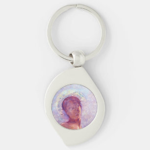 Llavero Odilon Redon, ojos cerrados 1889