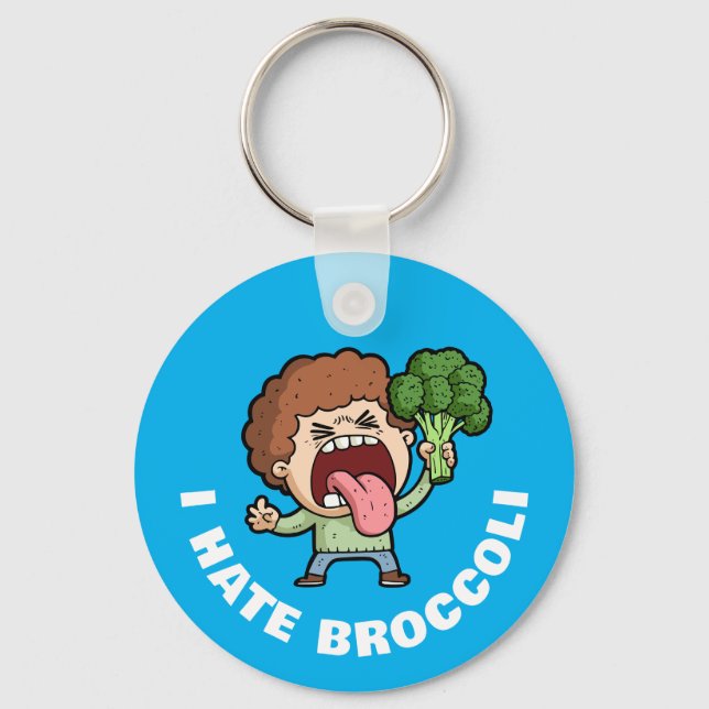 Llavero Odio a Broccoli (Anverso)