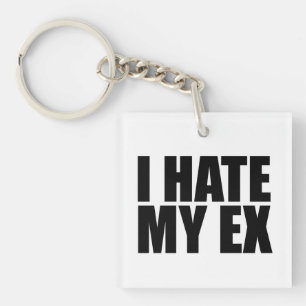 Llavero Odio a mi ex