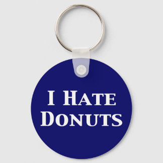 Llavero Odio los regalos de Donuts