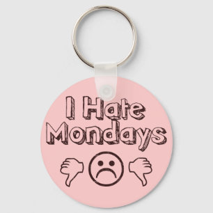 Llavero Odio lunes