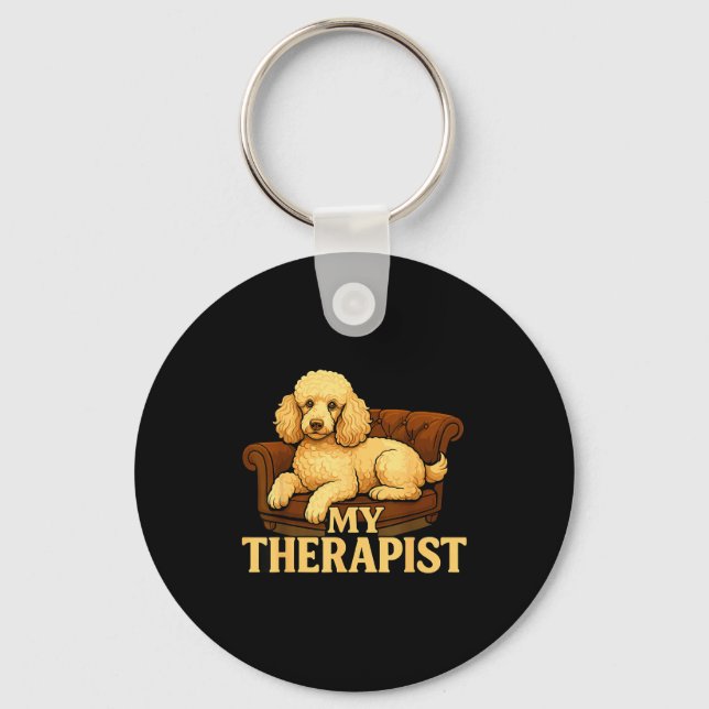 Llavero Odle Dog Clothes For Humans, My Therast Odle  (Anverso)