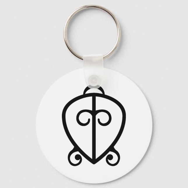 Llavero Odo Nnyew Fie Kwan | Power of Love Symbol (Anverso)
