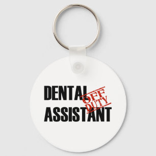 LLAVERO OFF DUTY DENTAL ASSISTANT LIGHT