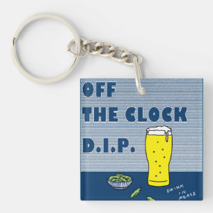 Llavero Off the Clock D.I.P. (Bebe en paz)