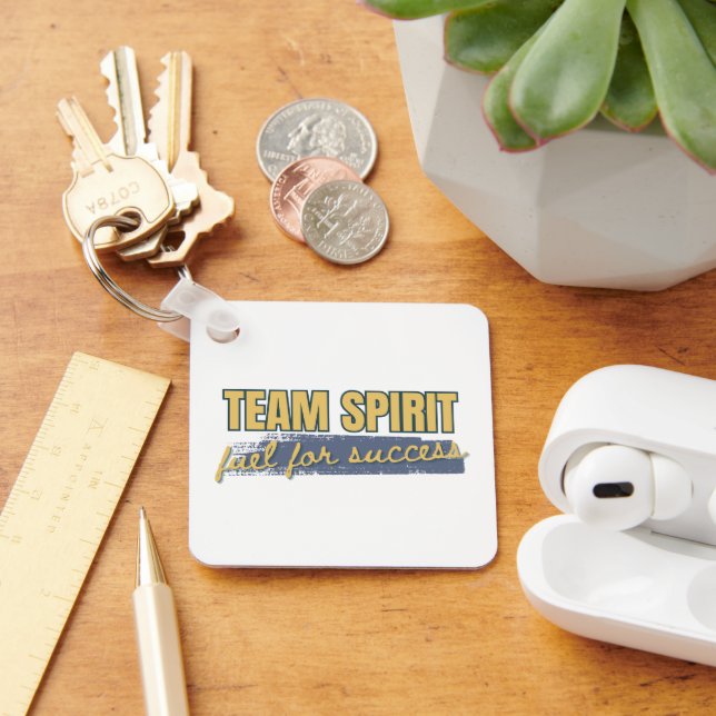 Llavero Office de espíritu de equipo Inspirador con logoti (Escritorio )